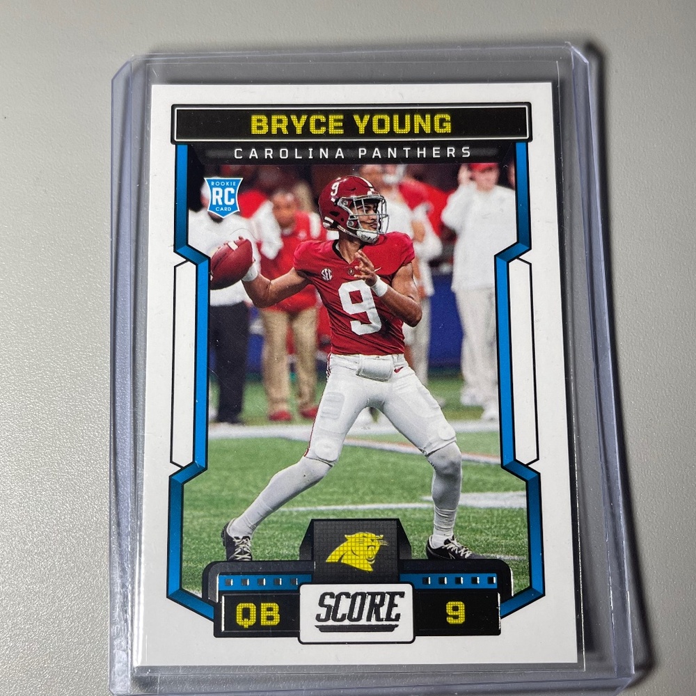 2023 Panini Score Bryce Young Rookie Card - Carolina Panthers